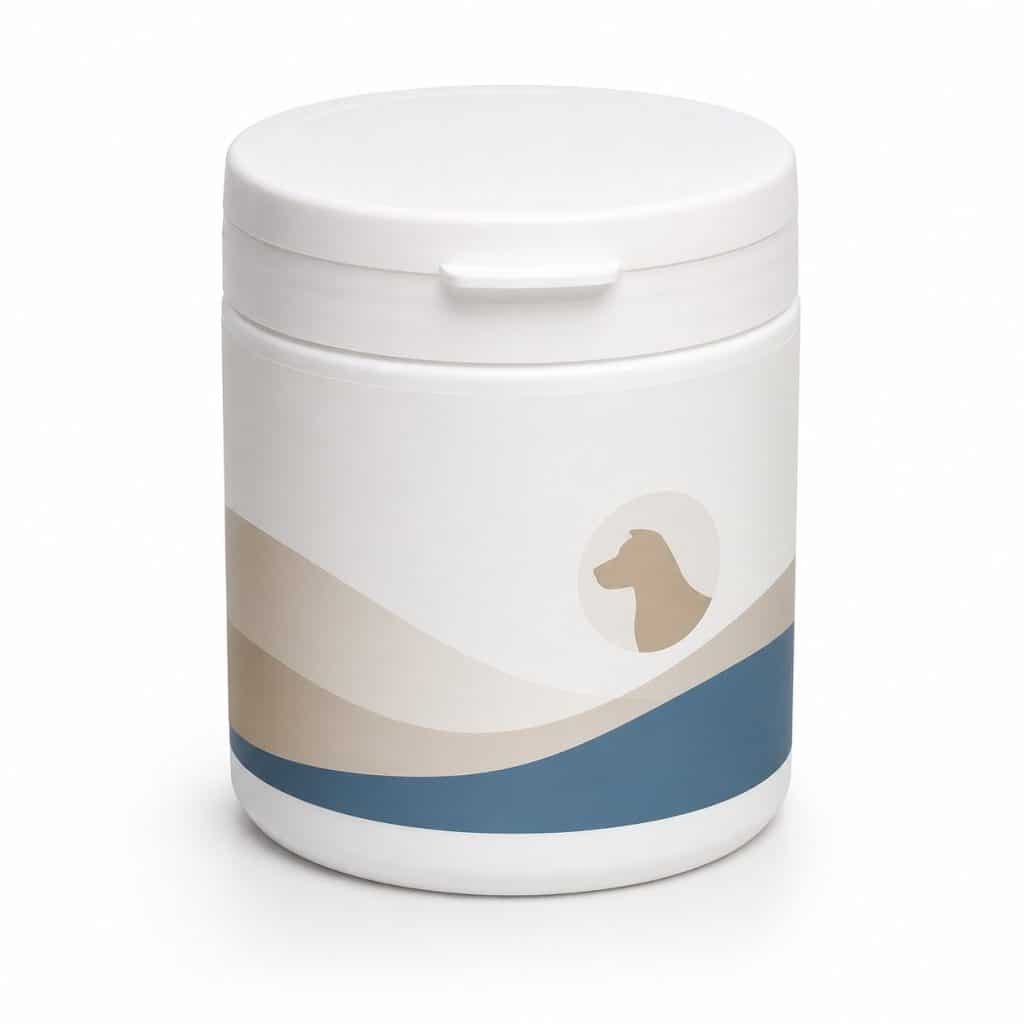 Complément probiotique vétérinaire pour chien présenté seul