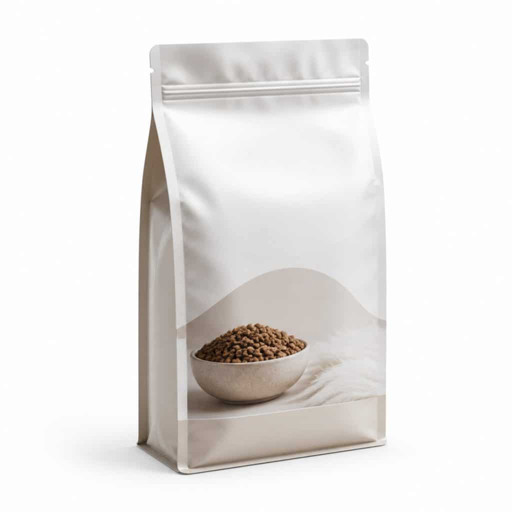 Croquettes chien formule cutanée sensible petit format présenté seul