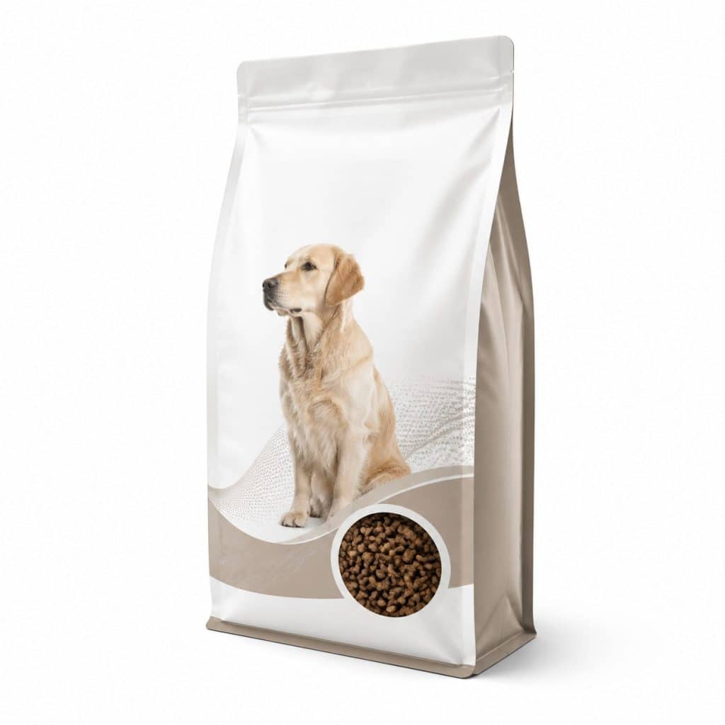 Croquettes chien formule dermatologique présenté seul