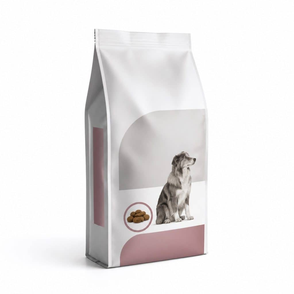 Croquettes chien formule rénale senior présenté seul