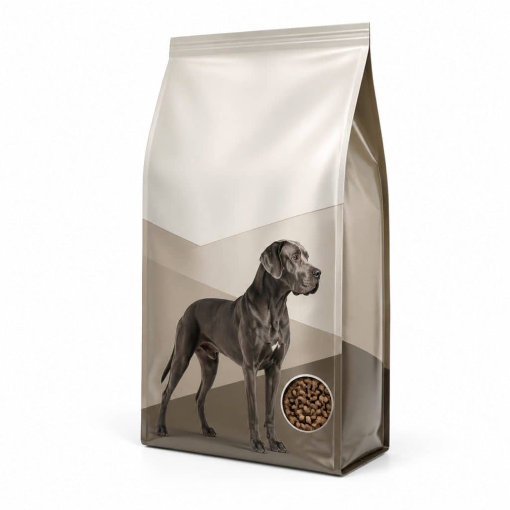 Croquettes chien grande race formule articulations vétérinaire présenté seul