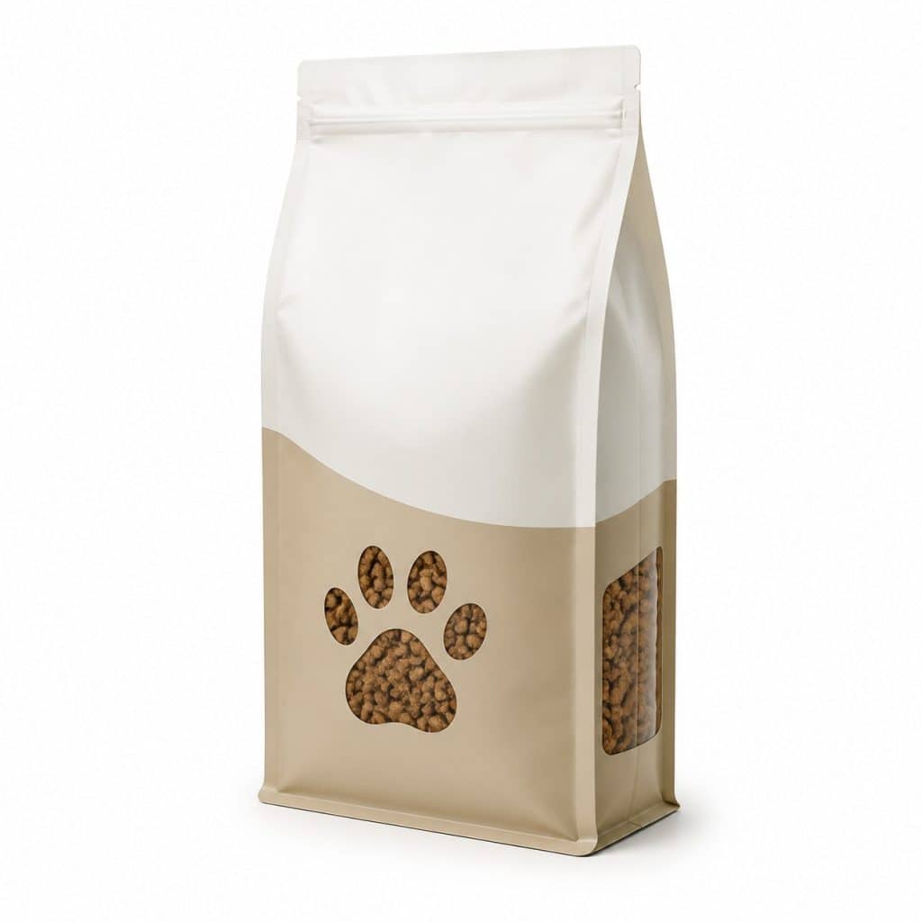 Croquettes chien light petit chien présenté seul