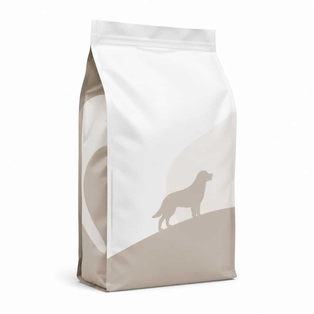 Croquettes chien senior digestion facilitée présenté seul