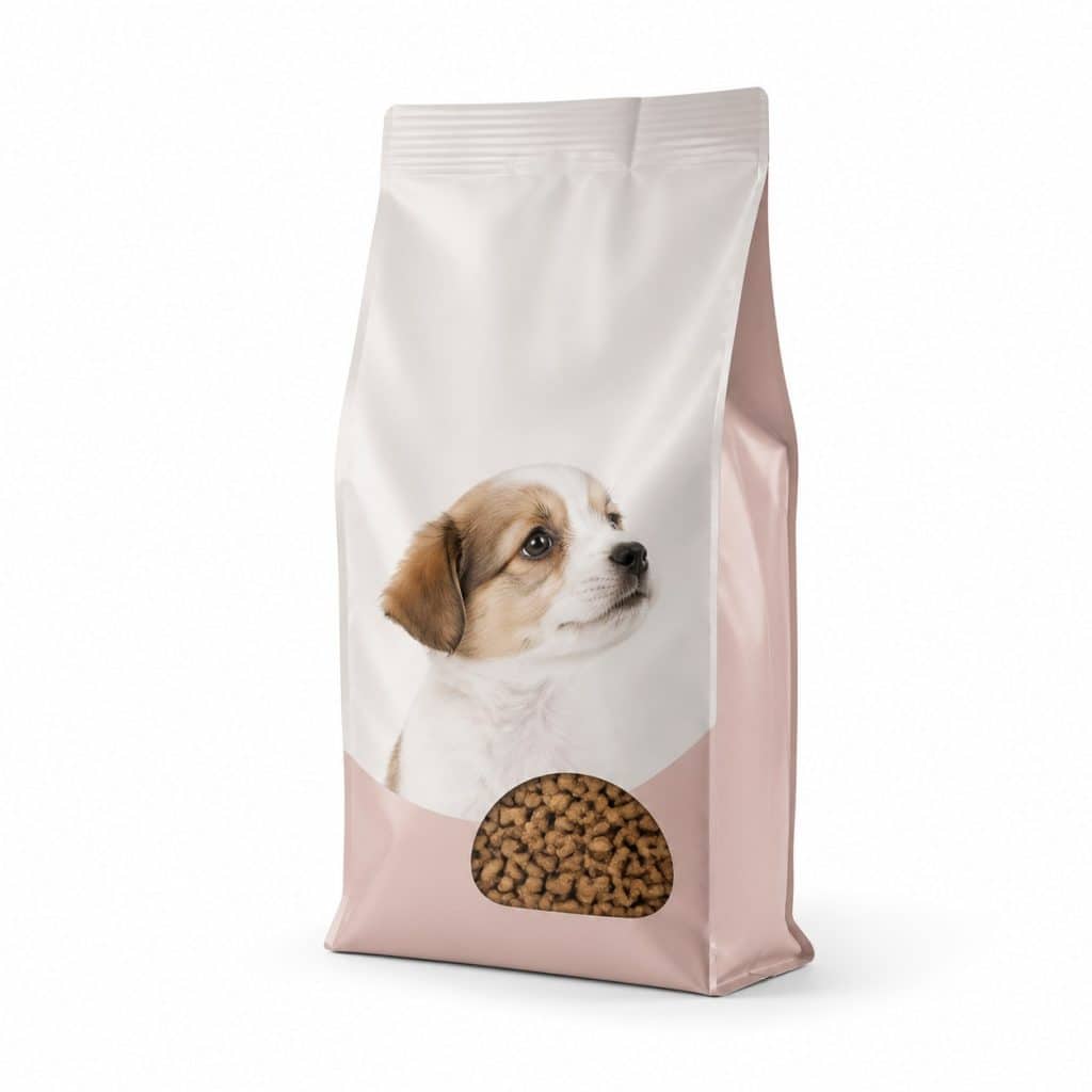Croquettes chiot petite race présenté seul
