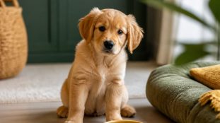 Alimentation du chiot : comment choisir ses premières croquettes